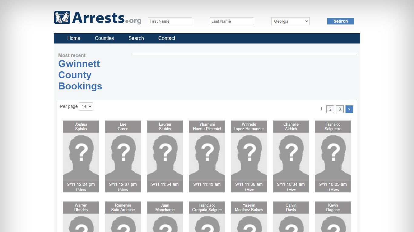 Gwinnett County Arrests and Inmate Search